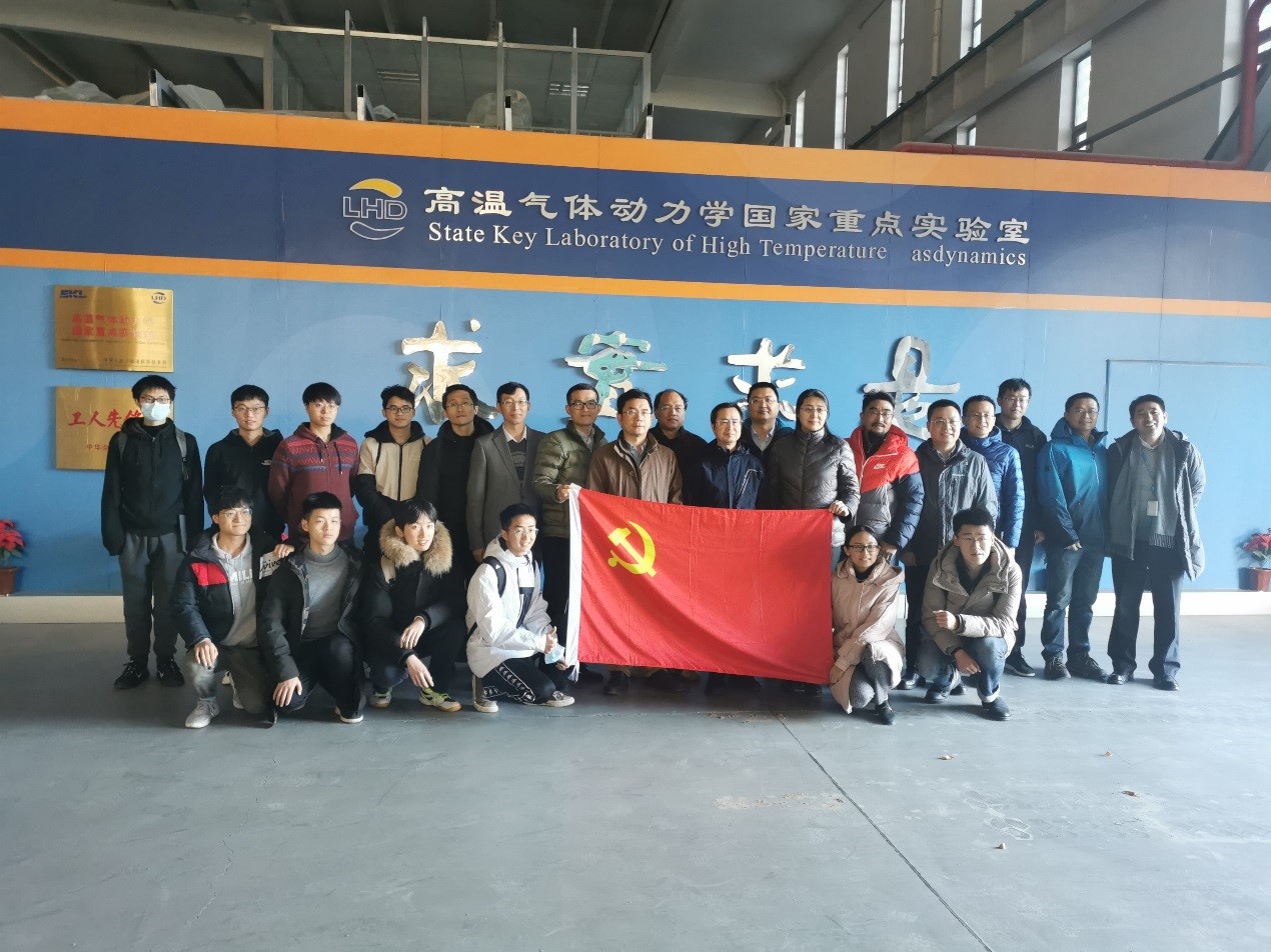 参观JF12风洞实验室