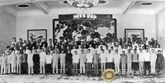 1965年5月30日，周恩来、林彪、邓小平、陈毅、贺龙、李先念、薄一波、聂荣臻、罗瑞卿等会见参加第一颗原子弹研制人员